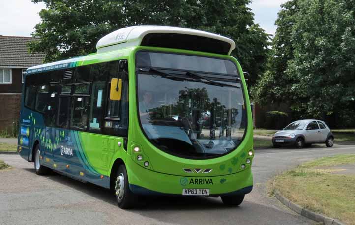 Arriva Shires Wright Streetlite WF electric 5004